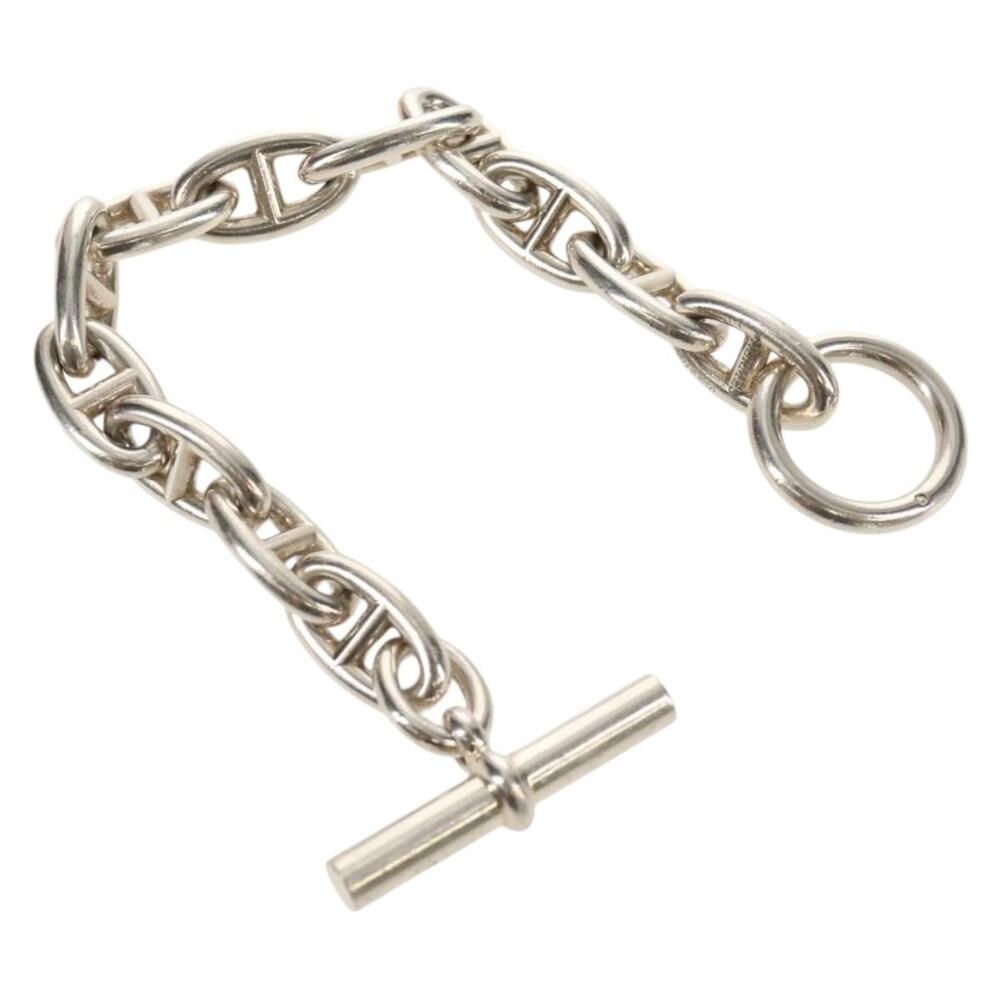 Hermes Chaine D'ancre GM Bracelet Ag925 12 Links Silver